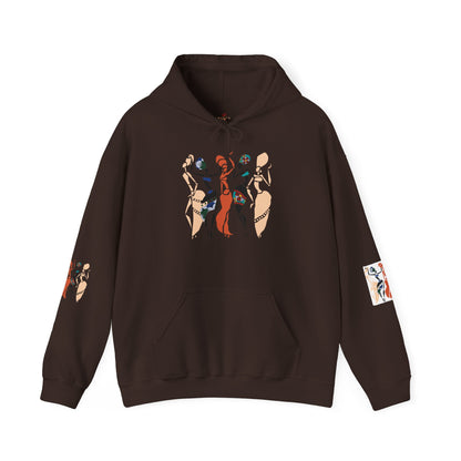 RUDA Artistic Unisex Hoodie for Art Lovers, Cozy Sweatshirt for Creative Souls