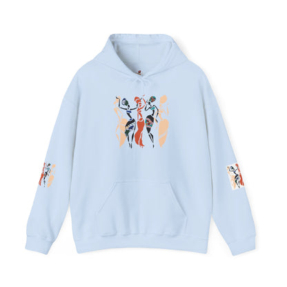 RUDA Artistic Unisex Hoodie for Art Lovers, Cozy Sweatshirt for Creative Souls