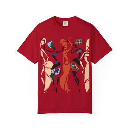African dancers  Garment-Dyed T-shirt