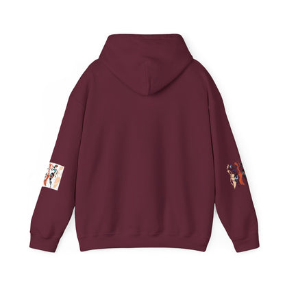 RUDA Artistic Unisex Hoodie for Art Lovers, Cozy Sweatshirt for Creative Souls