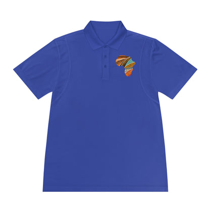 Stylish Men's Sport Polo Shirt with Africa Design, Casual Wear R.P