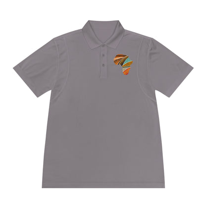 Stylish Men's Sport Polo Shirt with Africa Design, Casual Wear R.P