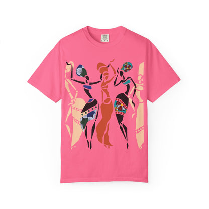 African dancers  Garment-Dyed T-shirt